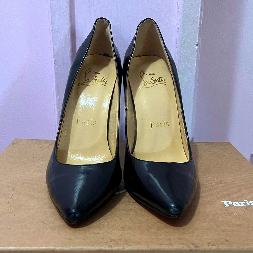 christian louboutin kate high heels - size 39 (US 8.5)